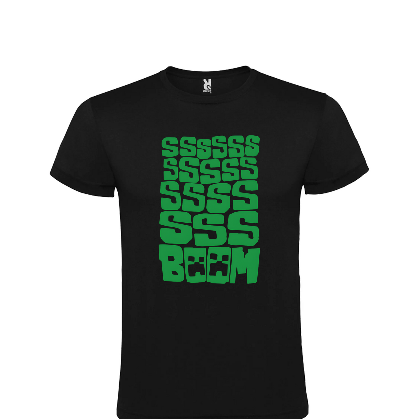 Camiseta ssss boom!!