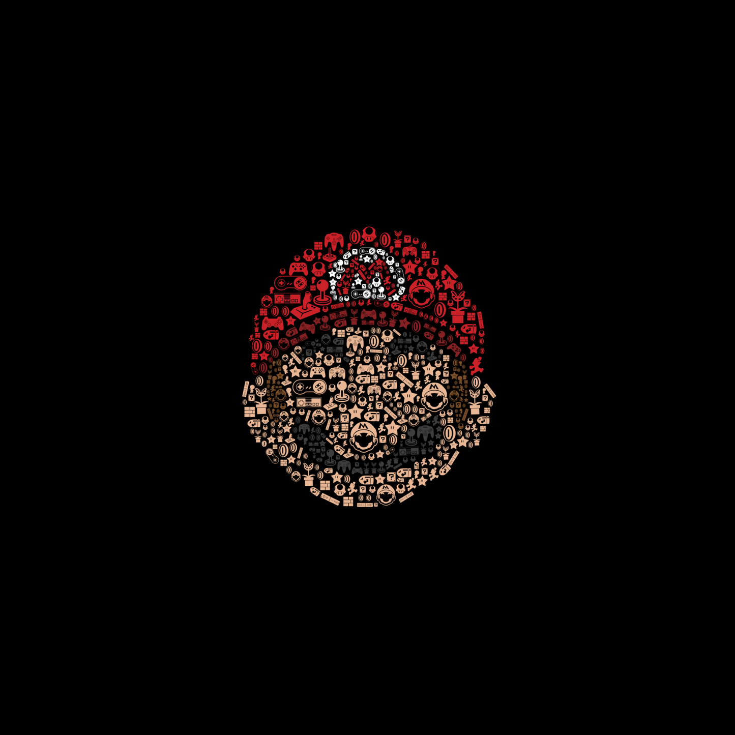 Alfombrilla Super Mario Colage