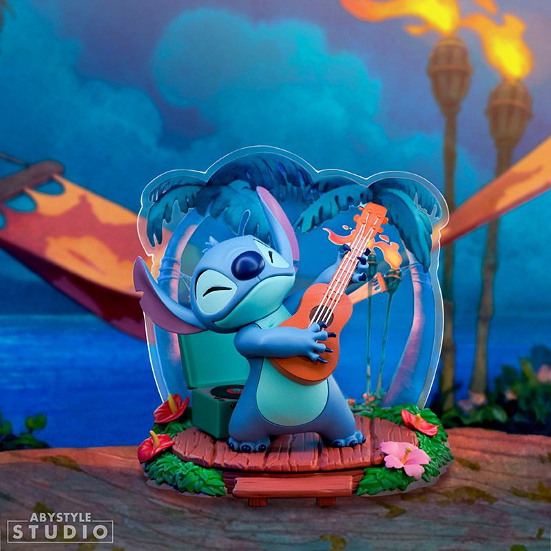 FIGURA ABYSTYLE DISNEY STITCH GUITAR