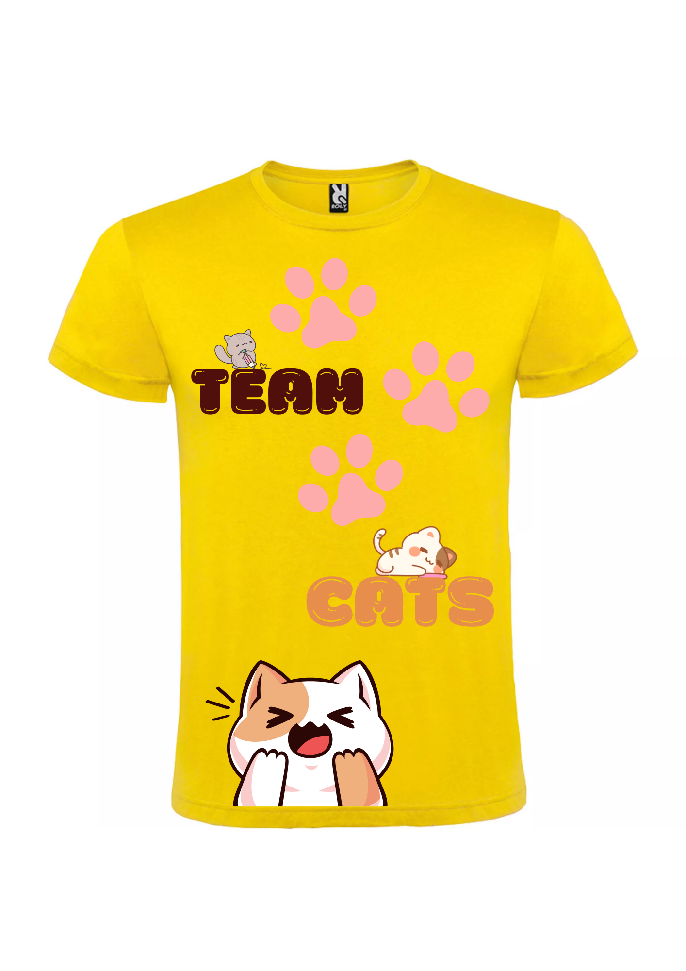 Camiseta Team Cats