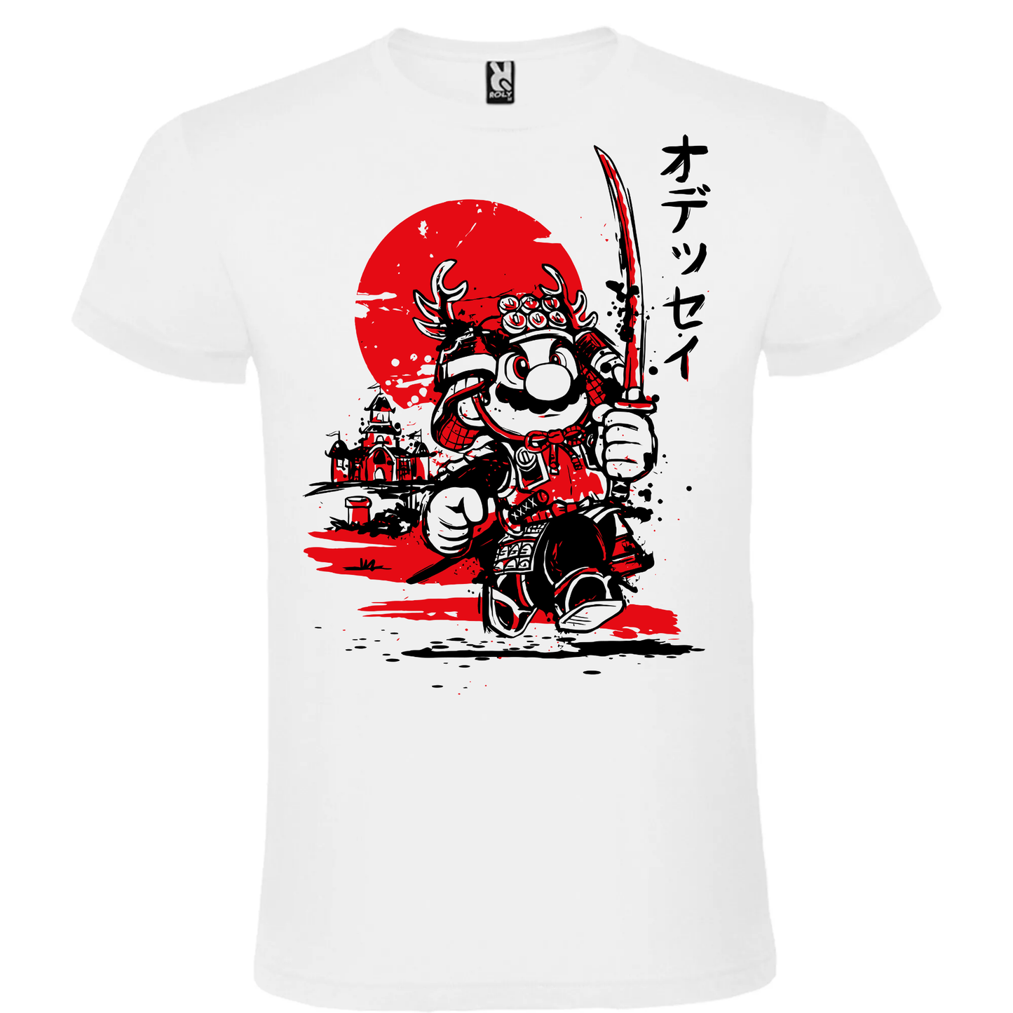 Camiseta Mario Samurai