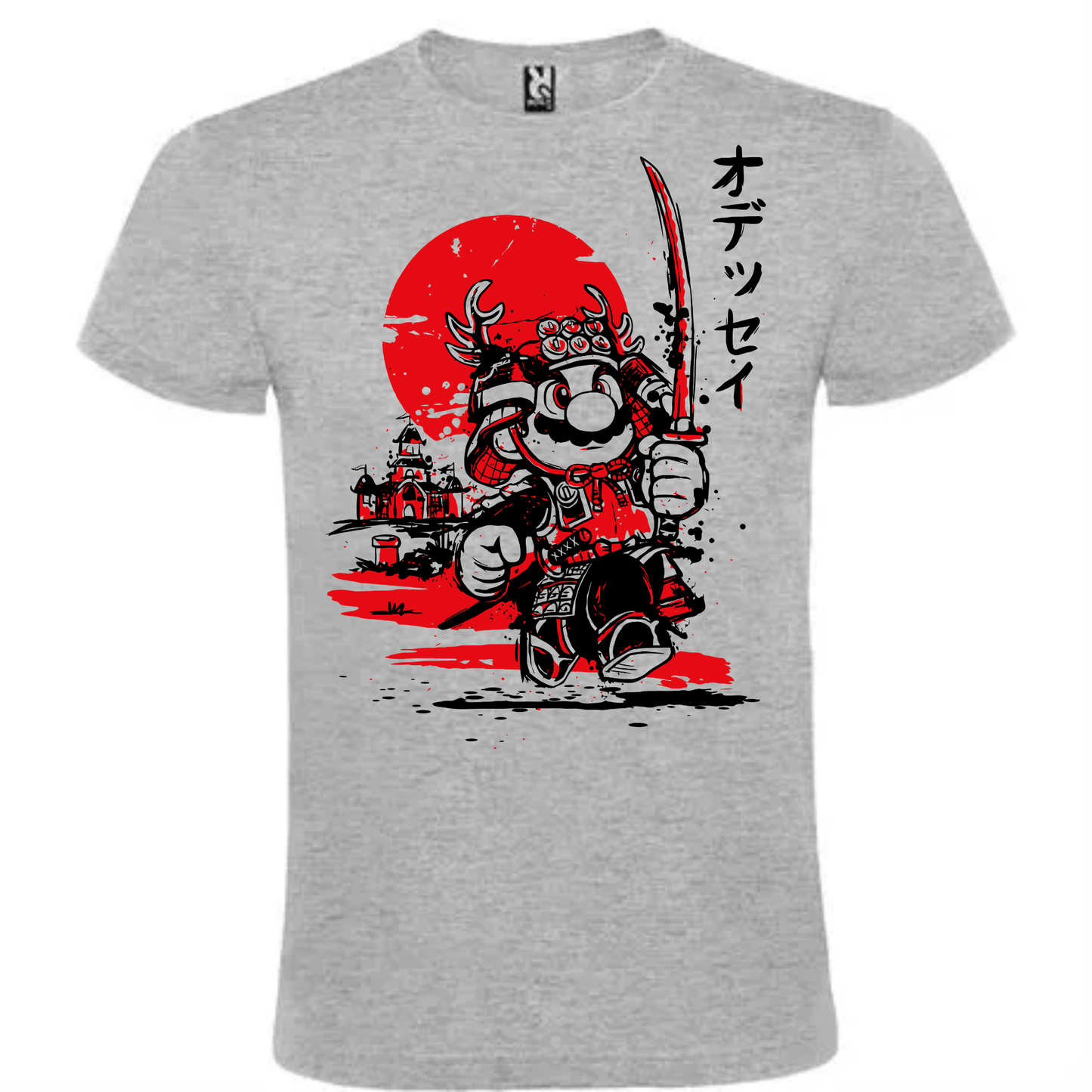 Camiseta Mario Samurai