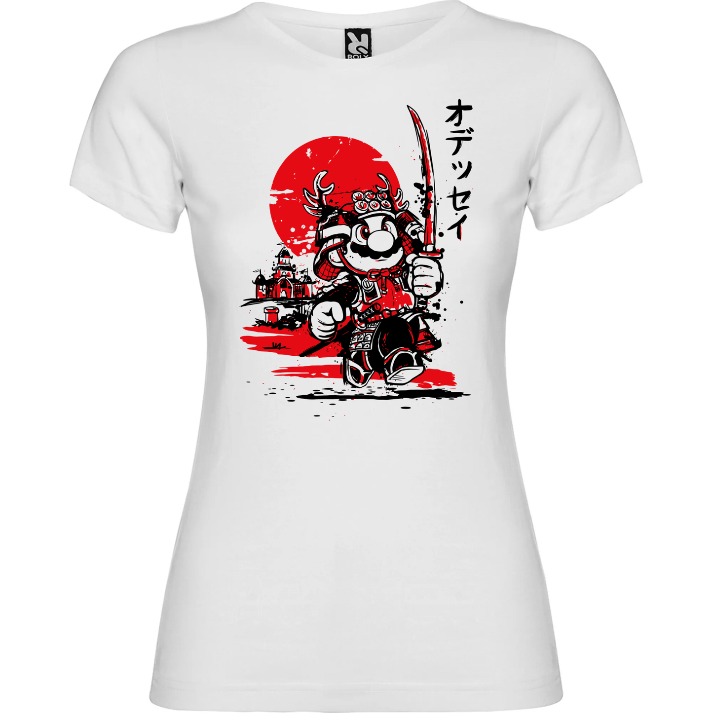 Camiseta Mario Samurai