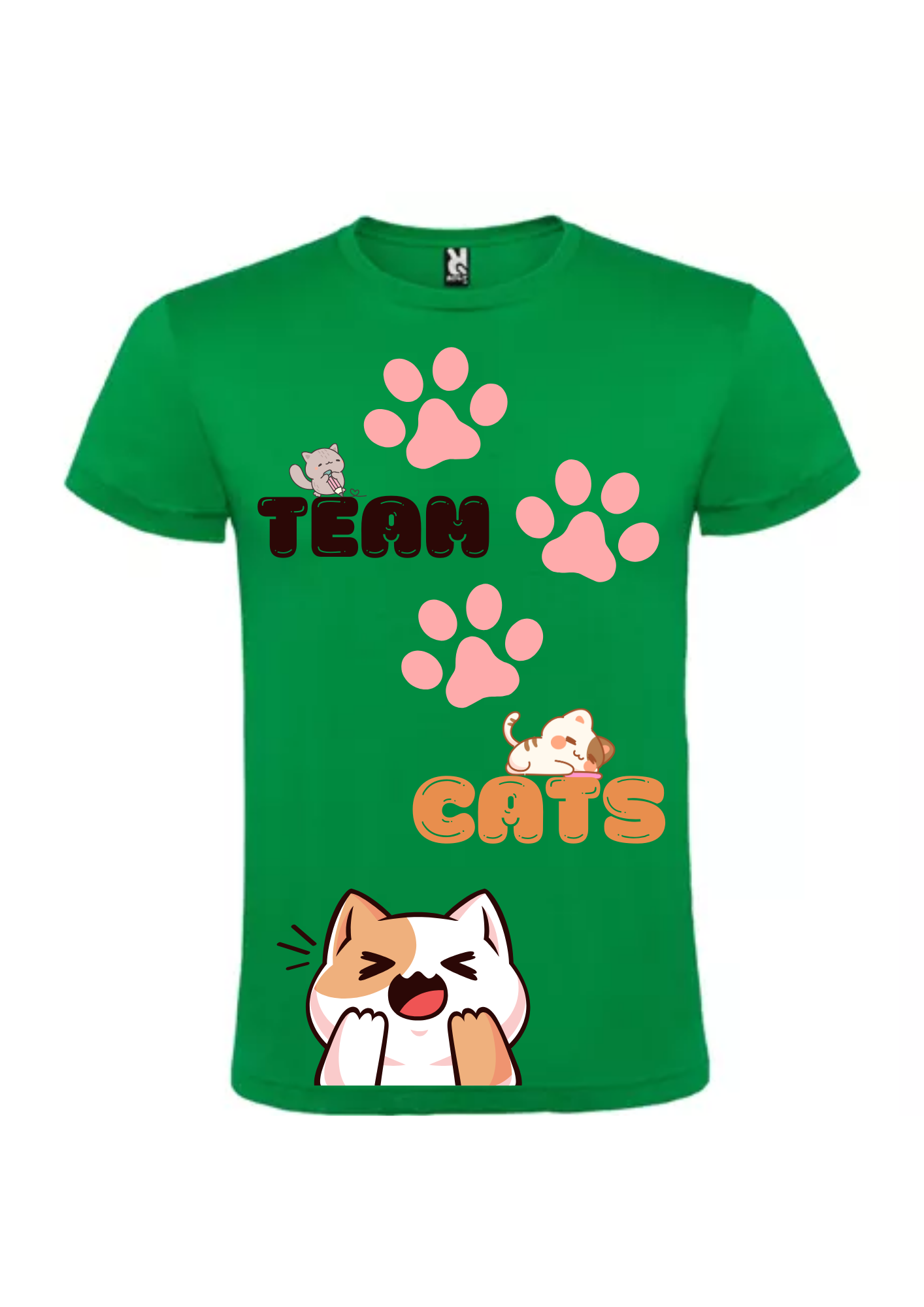 Camiseta Team Cats