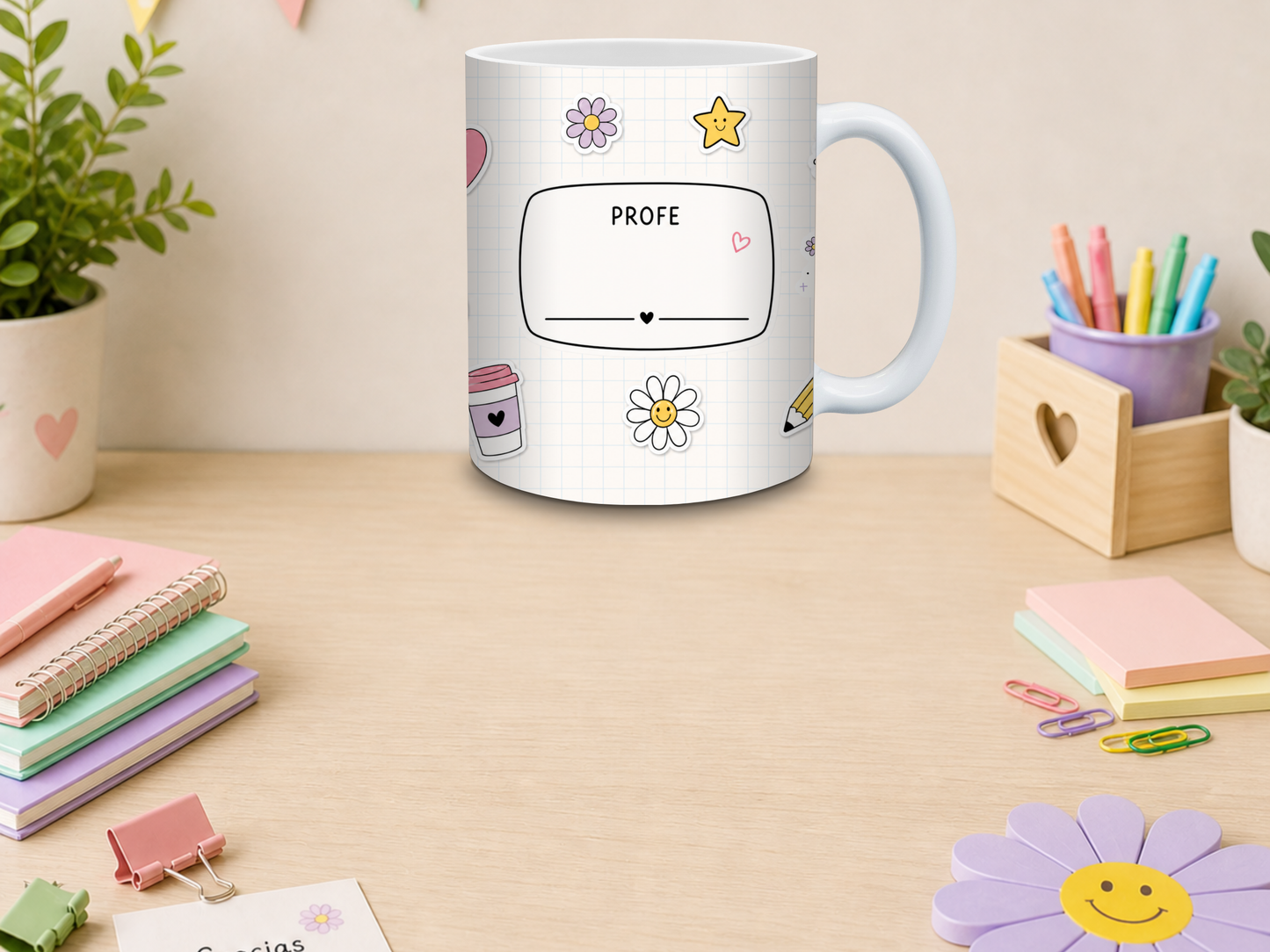 Taza personalizada para profes – un regalo único de fin de curso