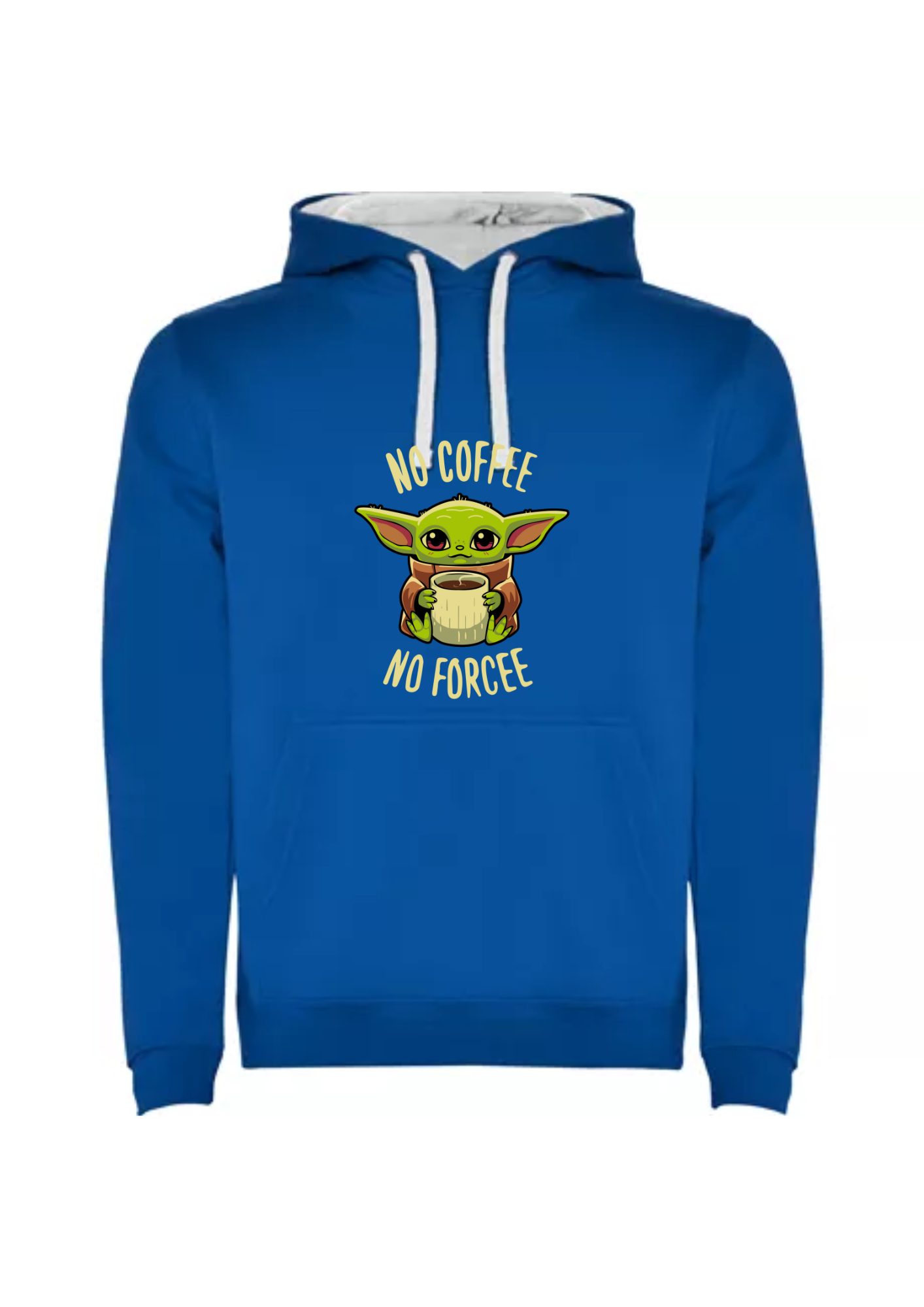 CAMISETA BABY YODA- NO COFFEE NO FORCEE