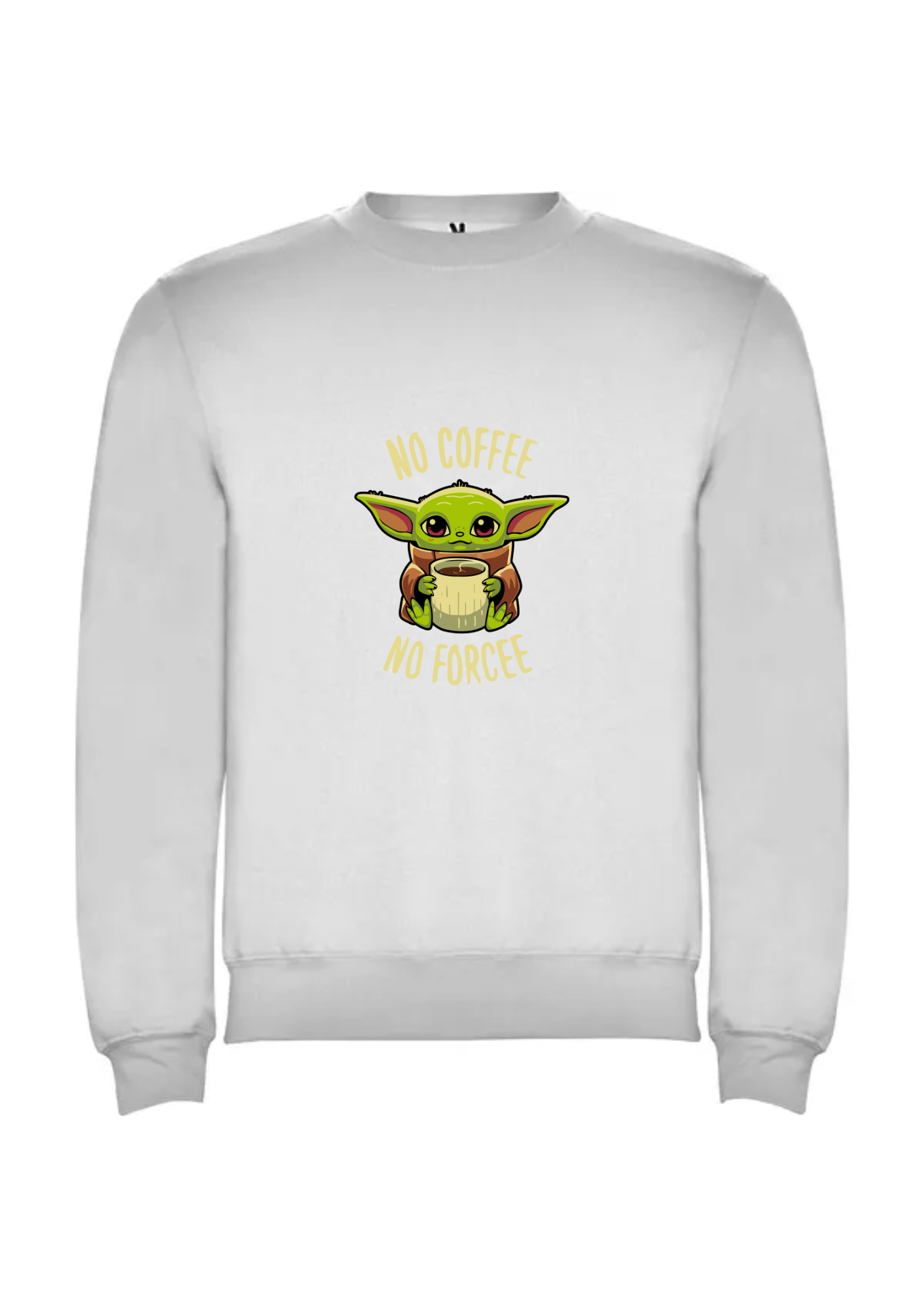 CAMISETA BABY YODA- NO COFFEE NO FORCEE