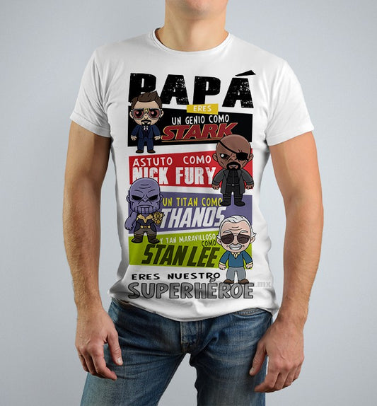 CAMISETA MARVEL - DIA DEL PADRE