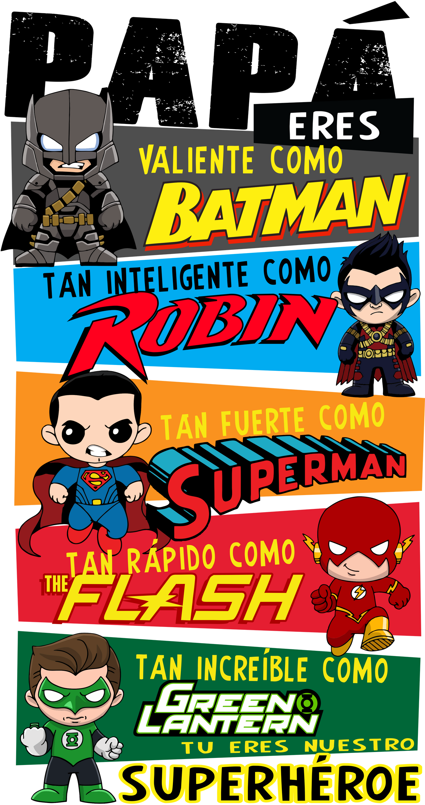 CAMISETA DC - DÍA DEL PADRE