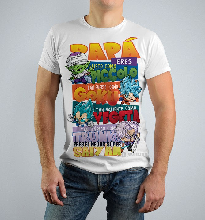 CAMISETA DRAGON BALL - DIA DEL PADRE