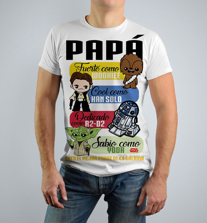 CAMISTEA STAR WARS - DIA DEL PADRE