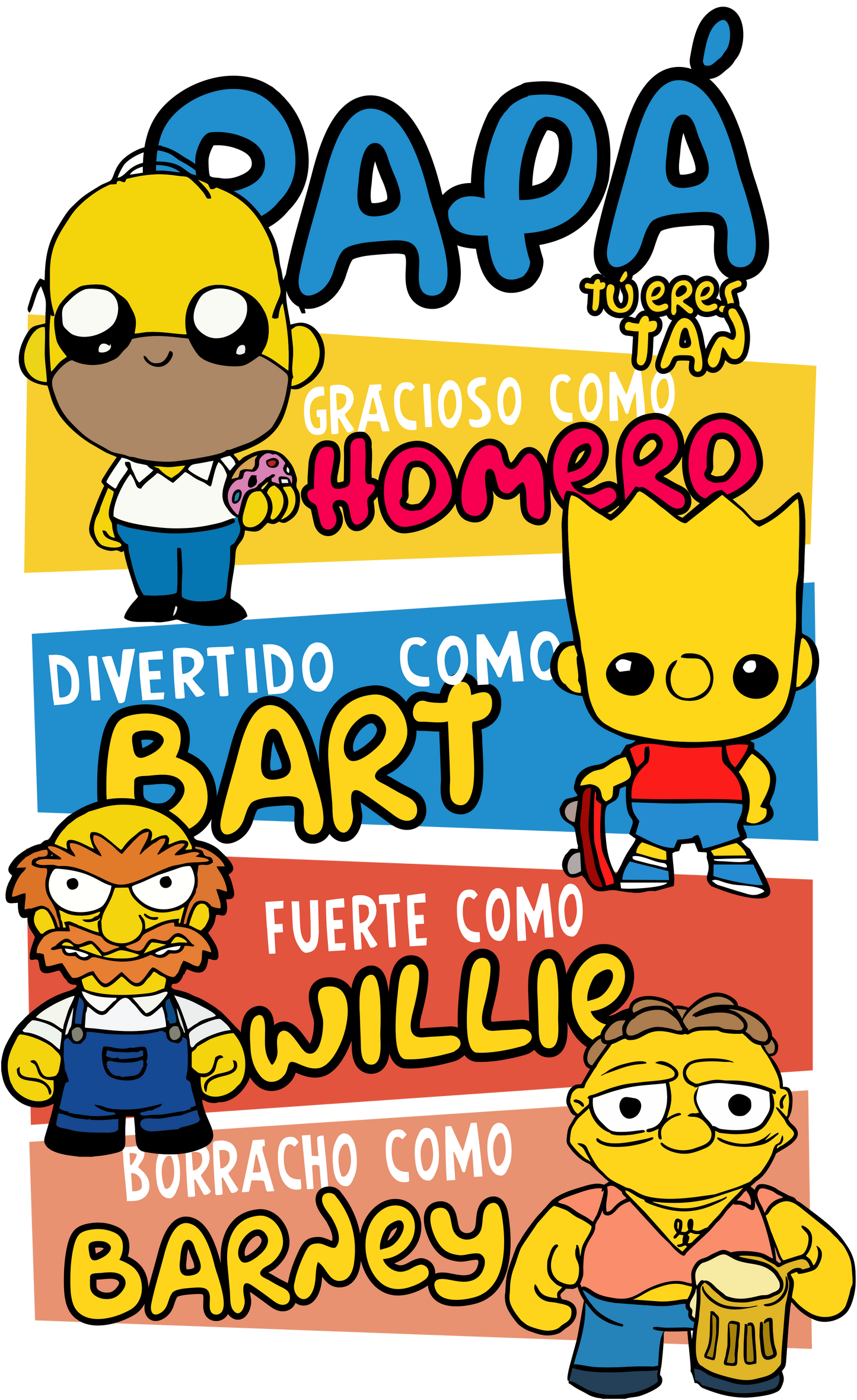 CAMISETA SIMPSON - DIA DEL DADRE