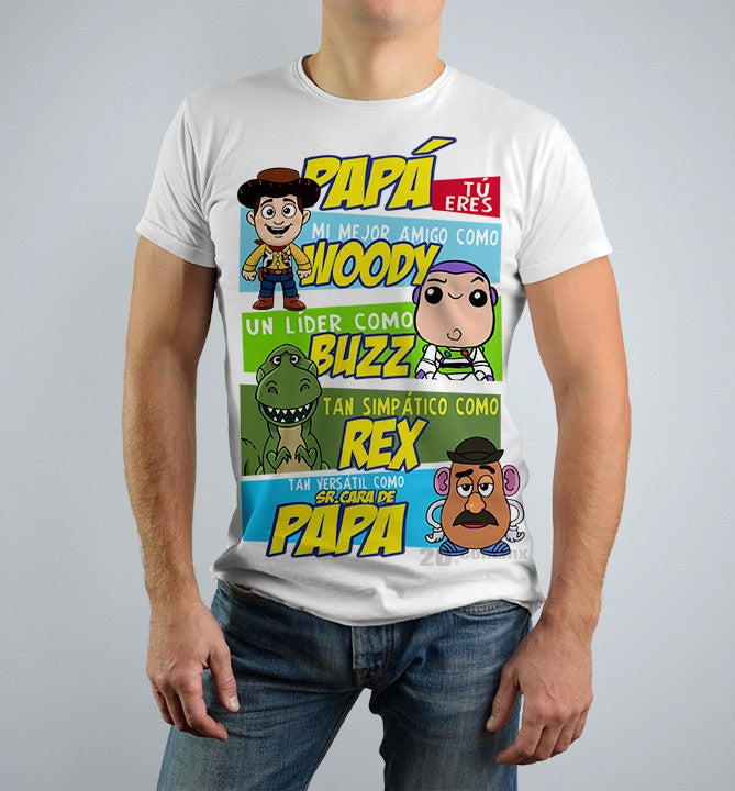CAMISETA TOY STORY - DIA DEL PADRE