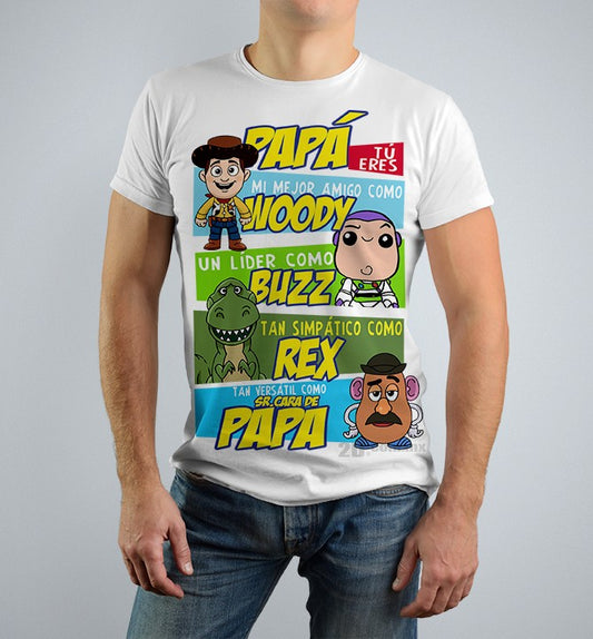 CAMISETA TOY STORY - DIA DEL PADRE