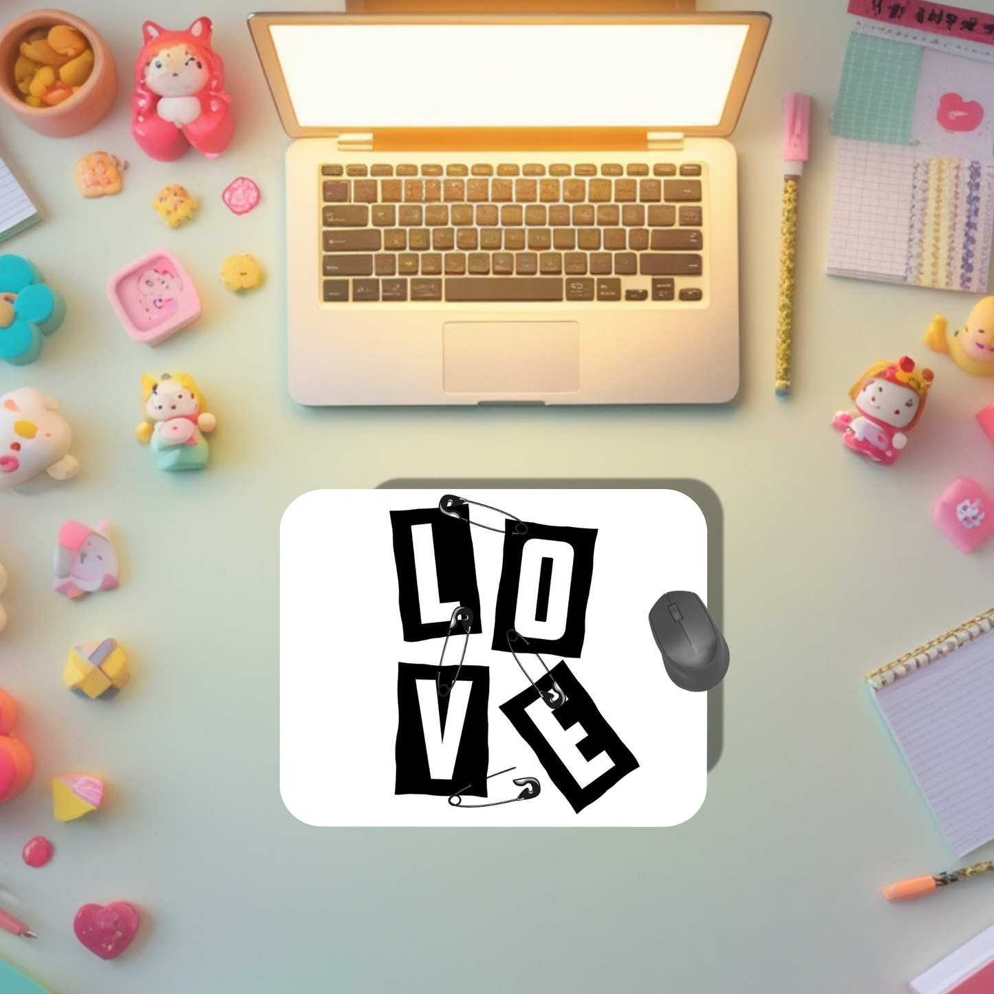 Alfombrilla Love imperdibles