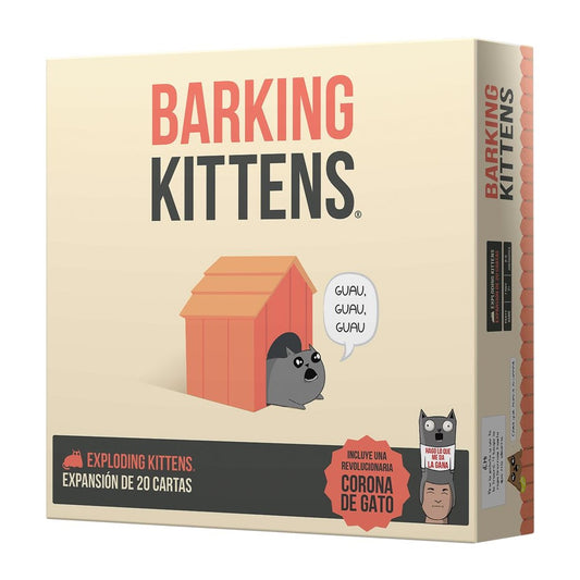 JUEGO DE MESA ASMODEE BARKING KITTENS PEGI 7