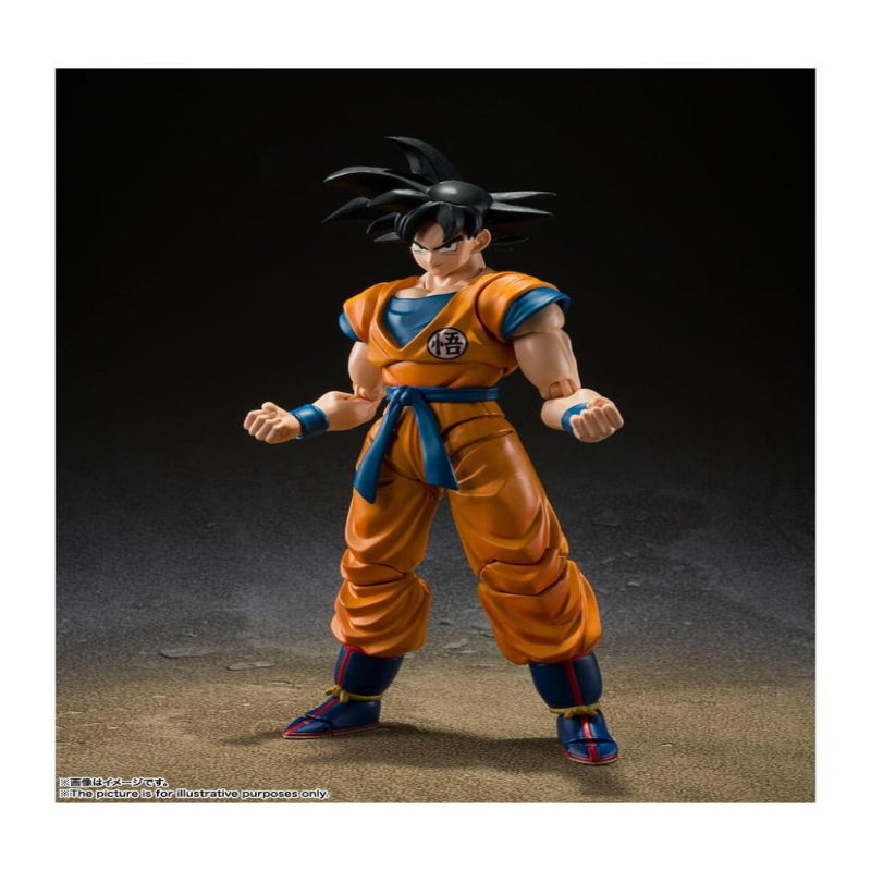 FIGURA TAMASHII NATIONS DRAGON BALL SUPER SH FIGUARTS SON GOKU SUPER HERO