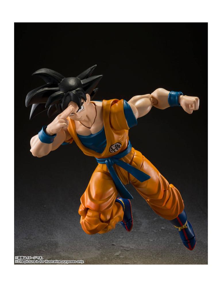 FIGURA TAMASHII NATIONS DRAGON BALL SUPER SH FIGUARTS SON GOKU SUPER HERO