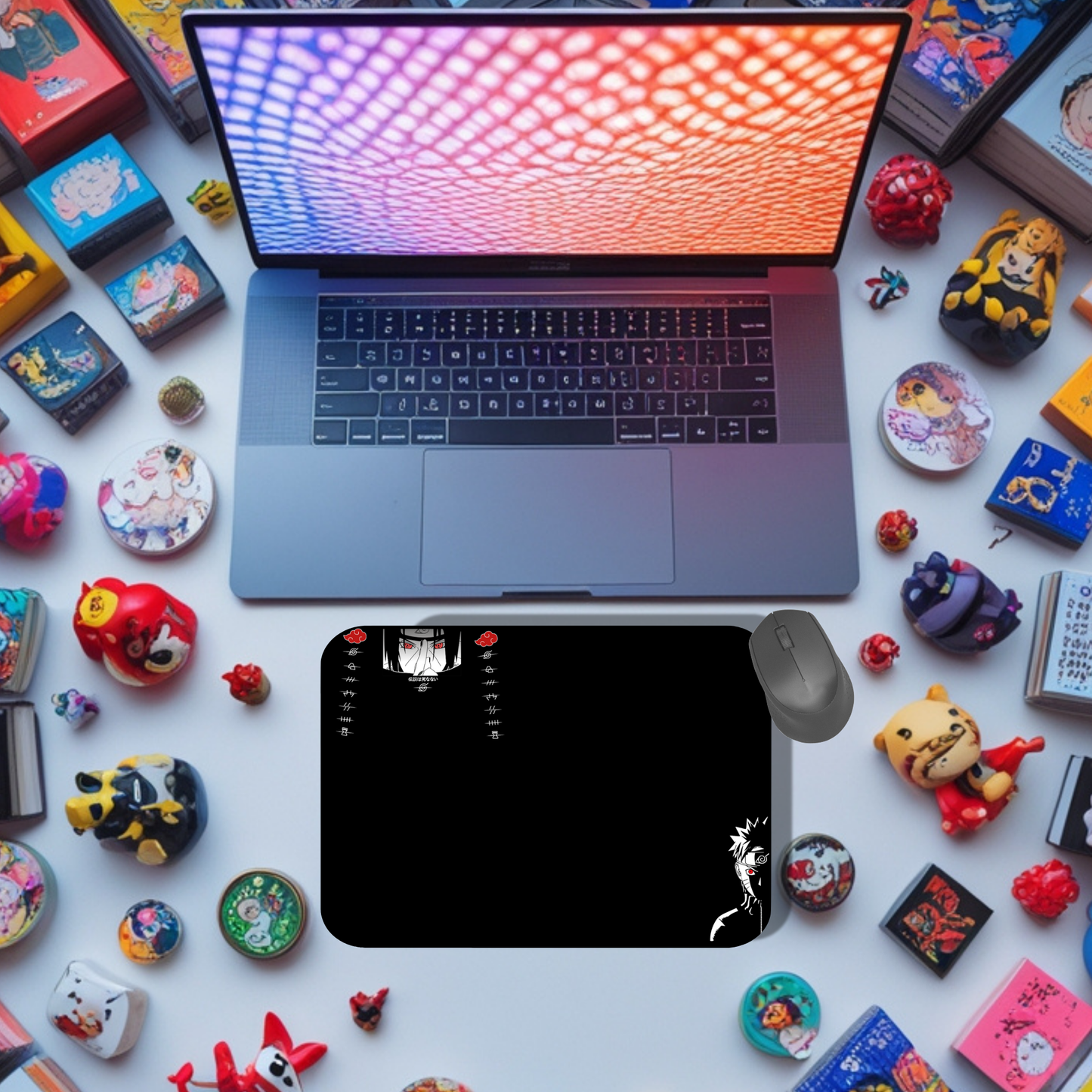 Alfombrilla Naruto y Sasuke