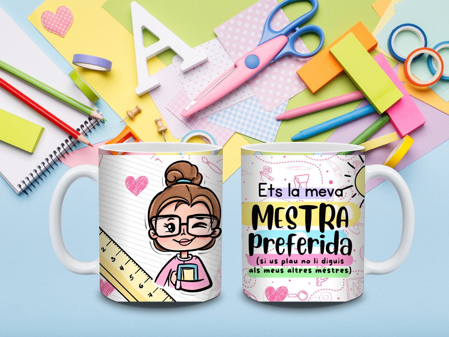 Taza “Eres mi maestra favorita”