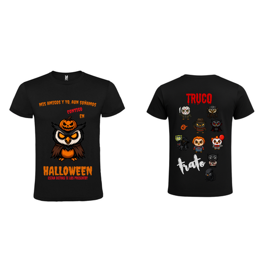 Camiseta fuku Halloween