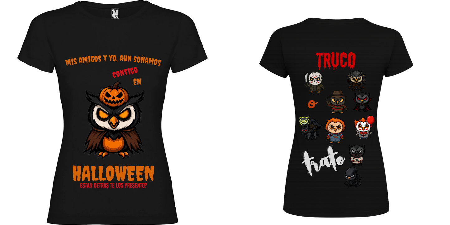 Camiseta fuku Halloween