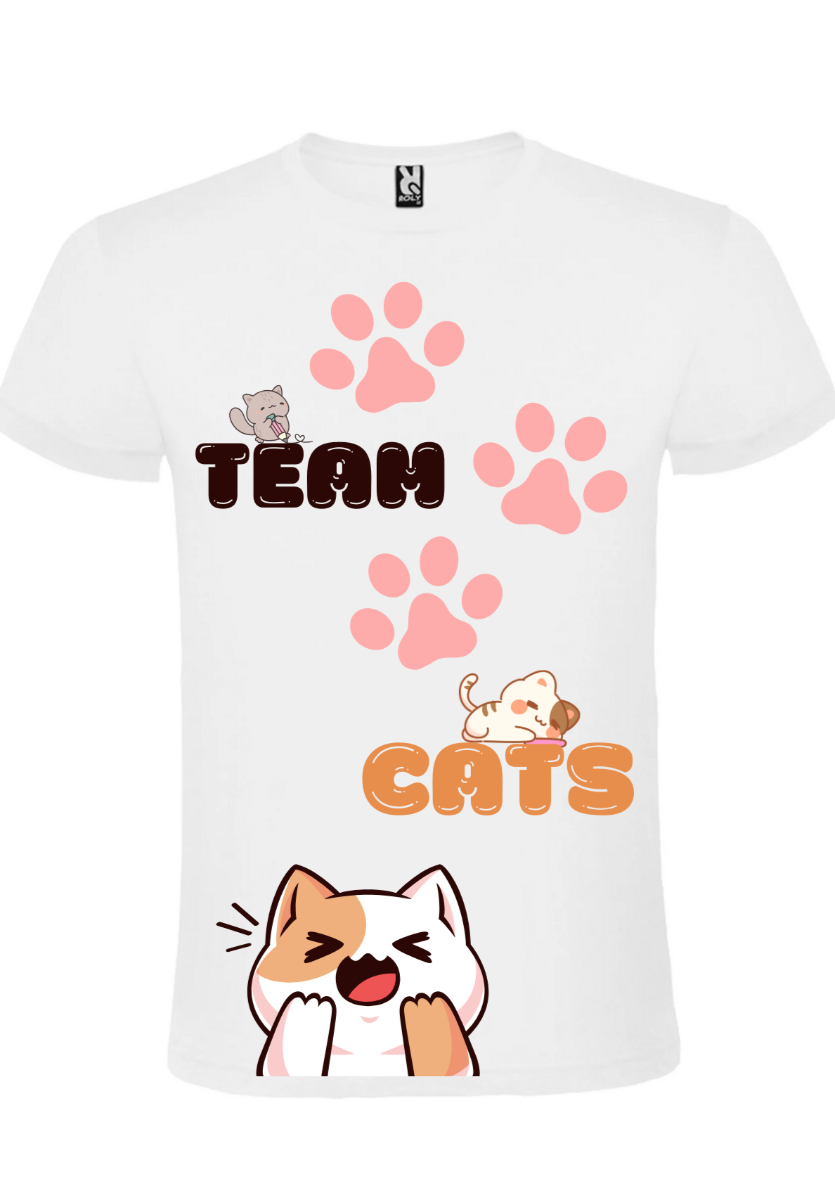 Camiseta Team Cats