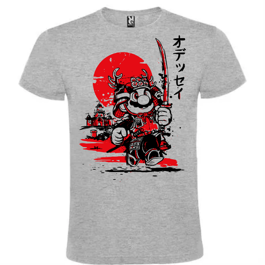 Camiseta Mario Samurai