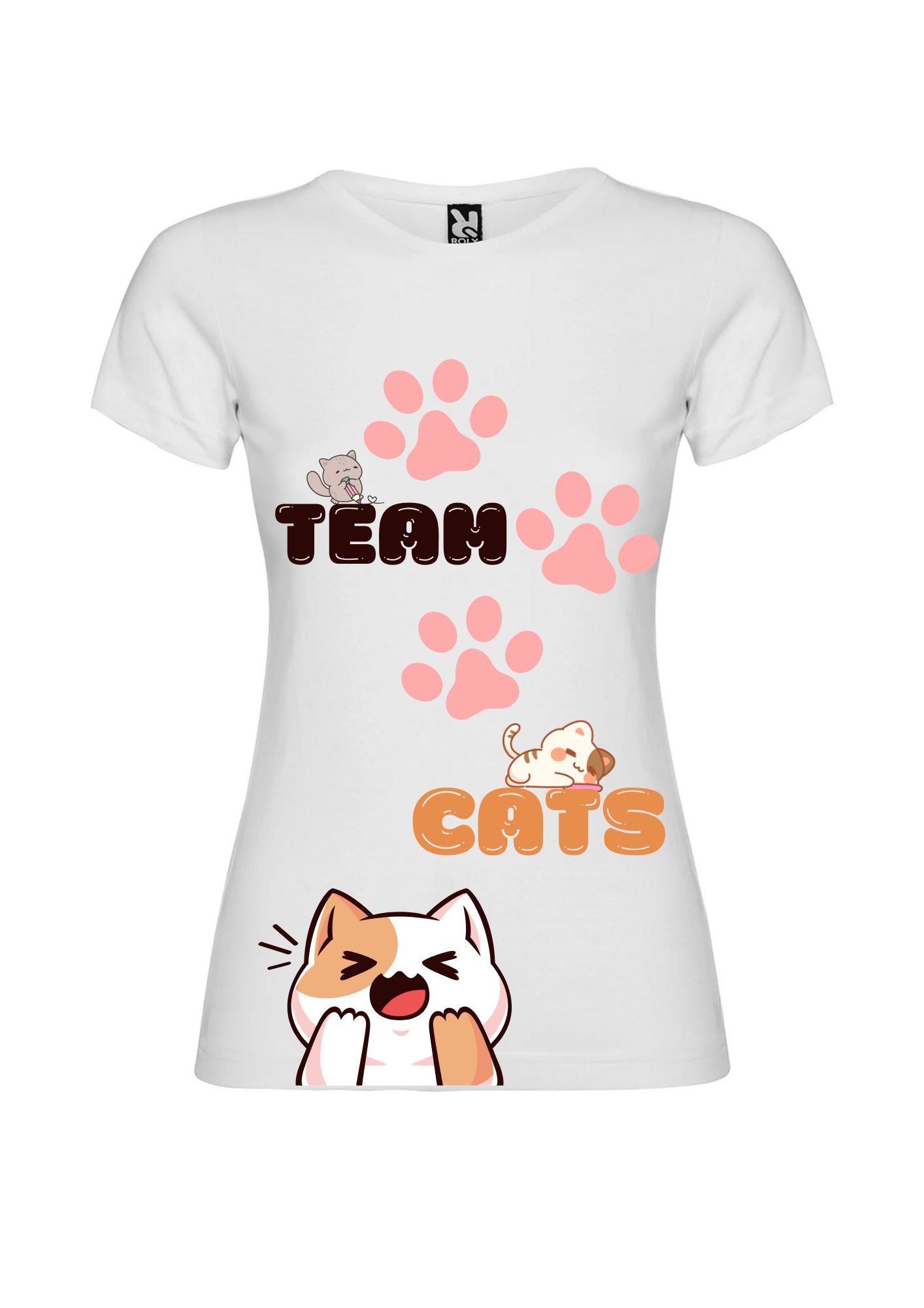 Camiseta Team Cats