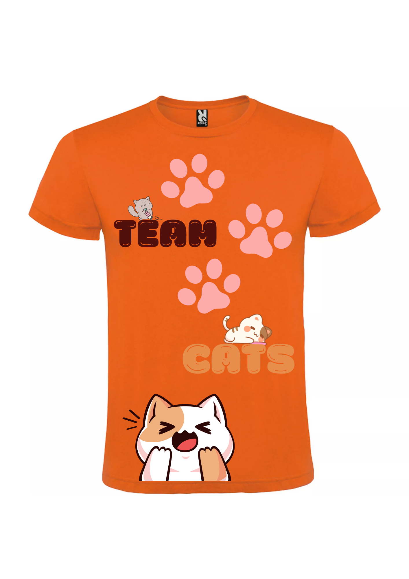 Camiseta Team Cats