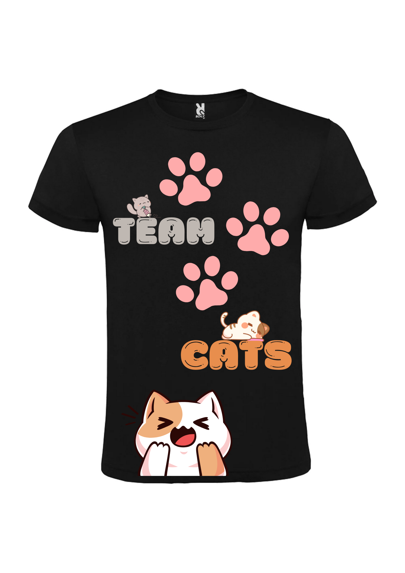 Camiseta Team Cats