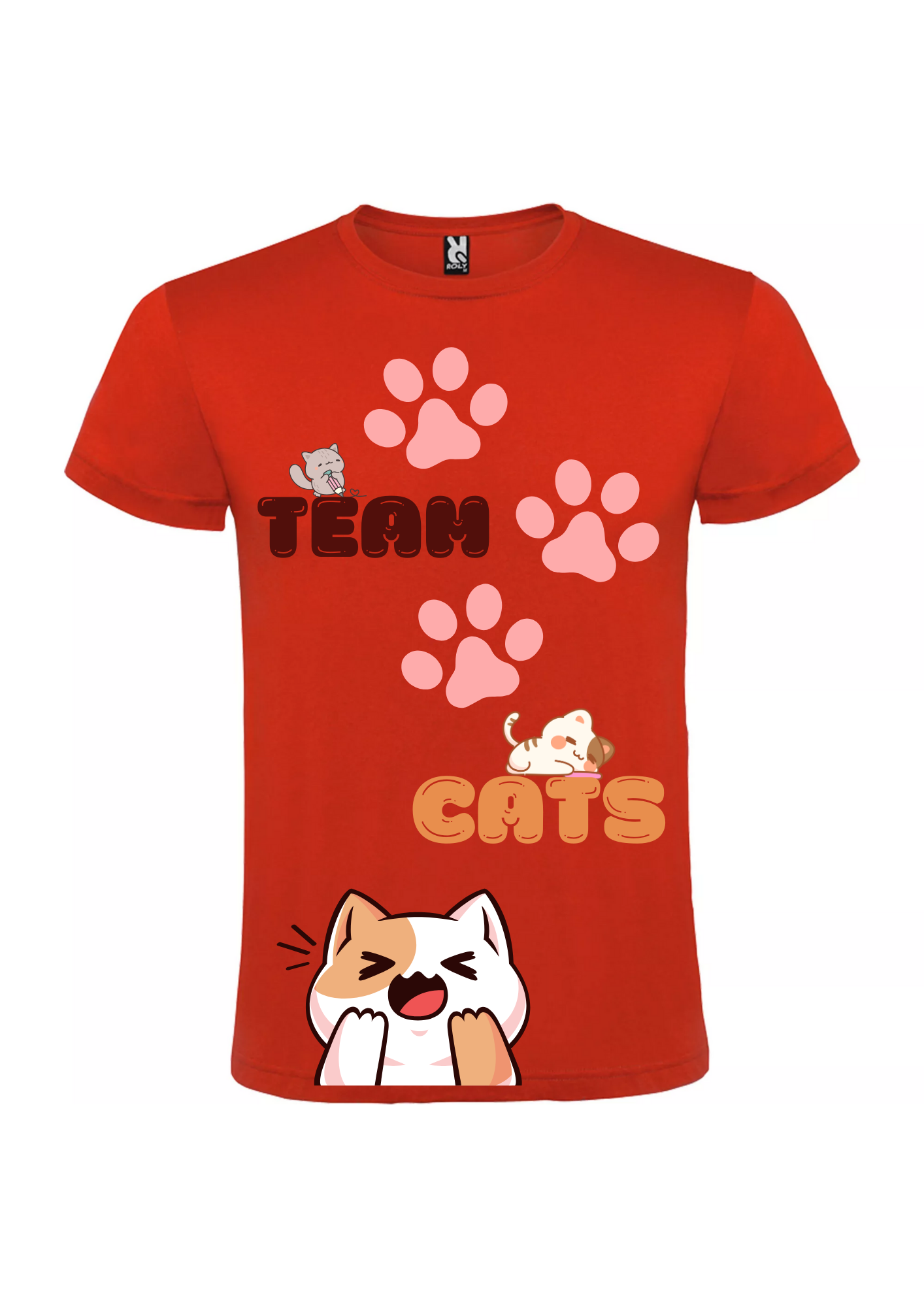 Camiseta Team Cats