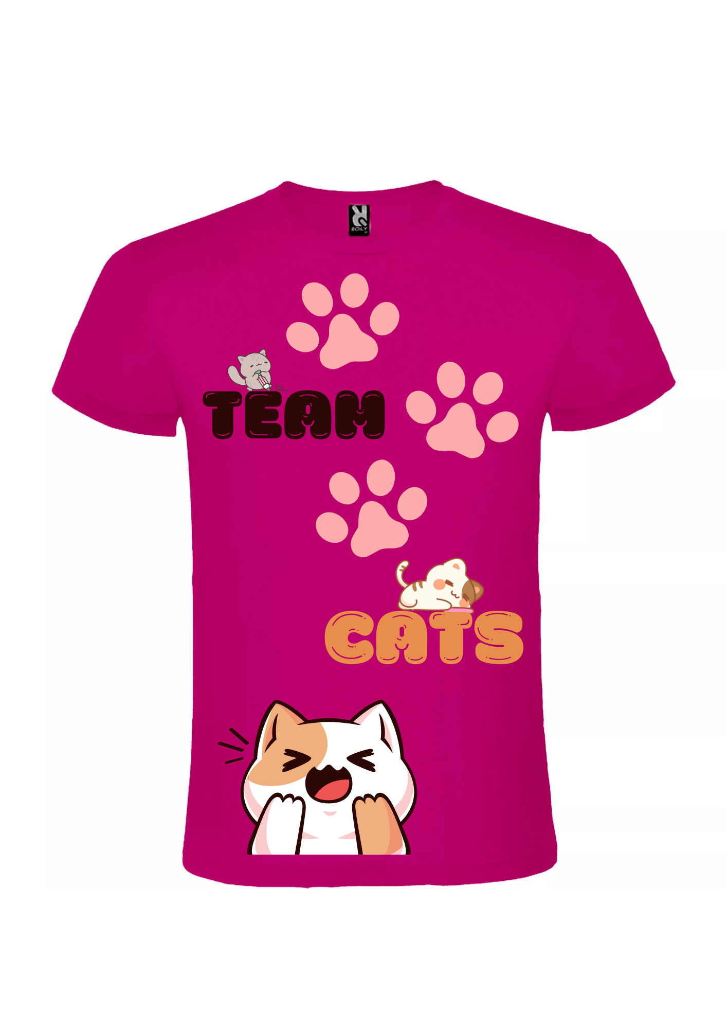 Camiseta Team Cats