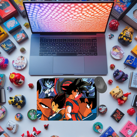 Alfombrilla goku y vegeta dragon ball z