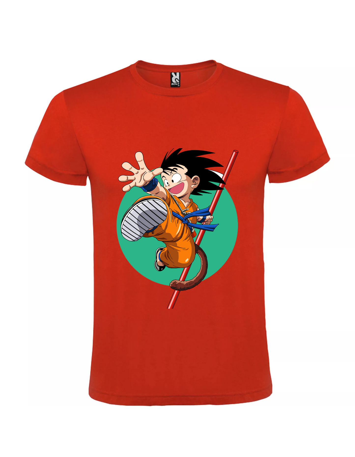 CAMISETA GOKU BASTÓN