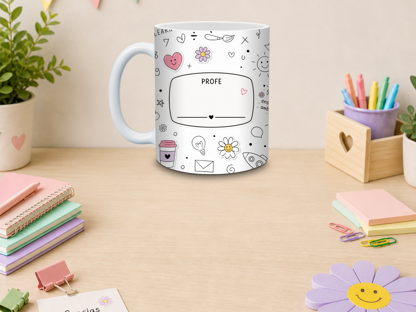 Taza personalizada para profes – un regalo único de fin de curso