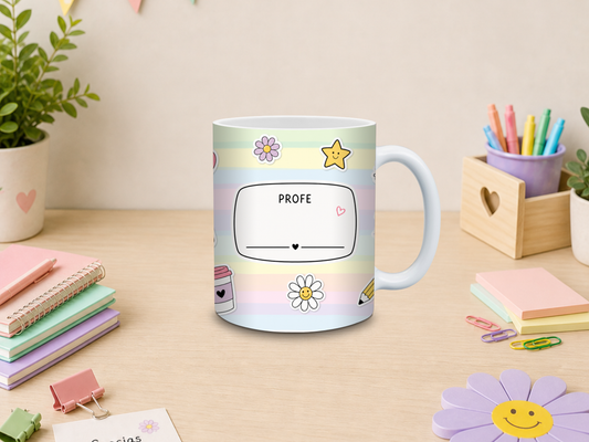 Taza personalizada para profes – un regalo único de fin de curso
