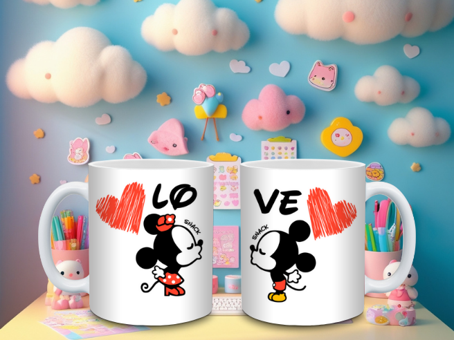 Pack 2 Tazas LOVE