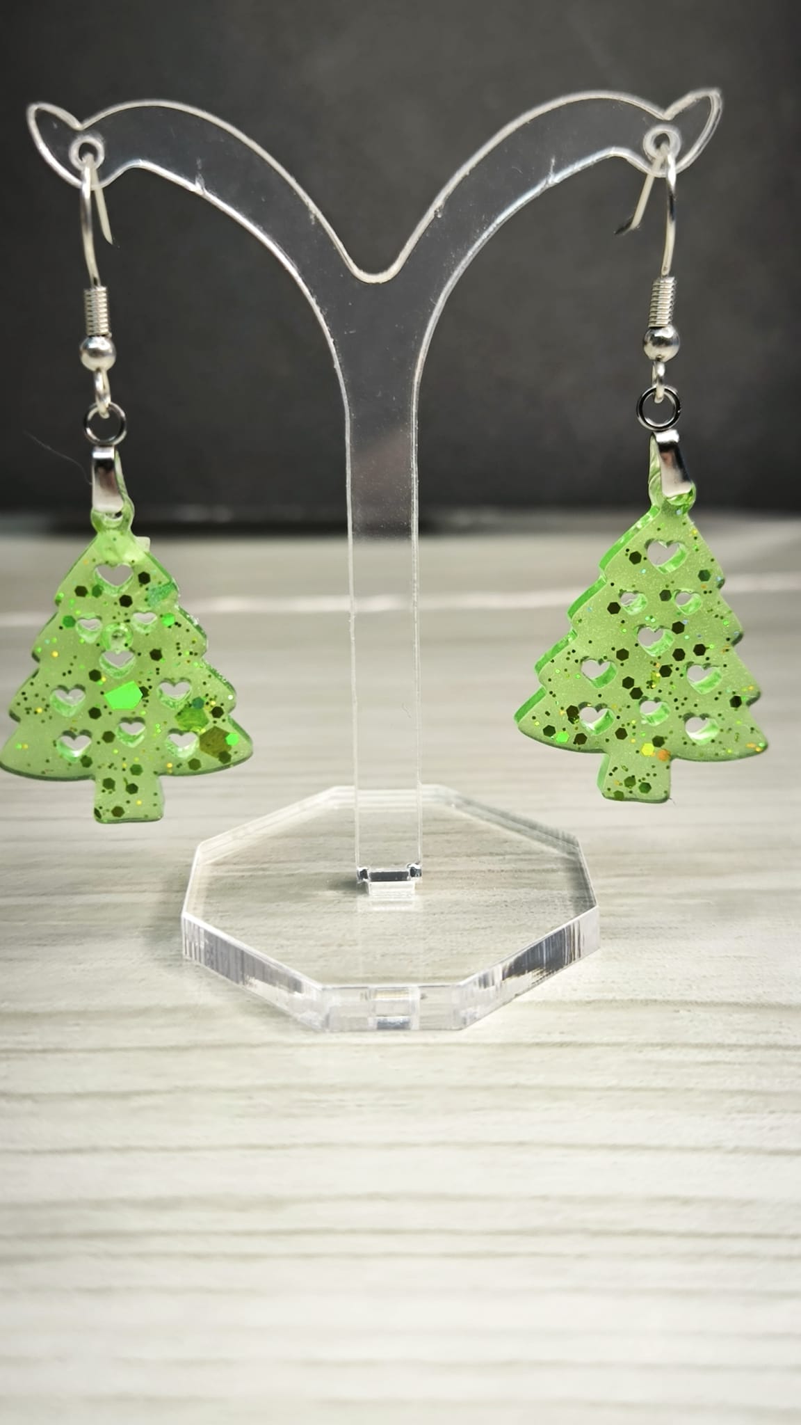Pendientes de resina · Colección Navidad 🎄✨