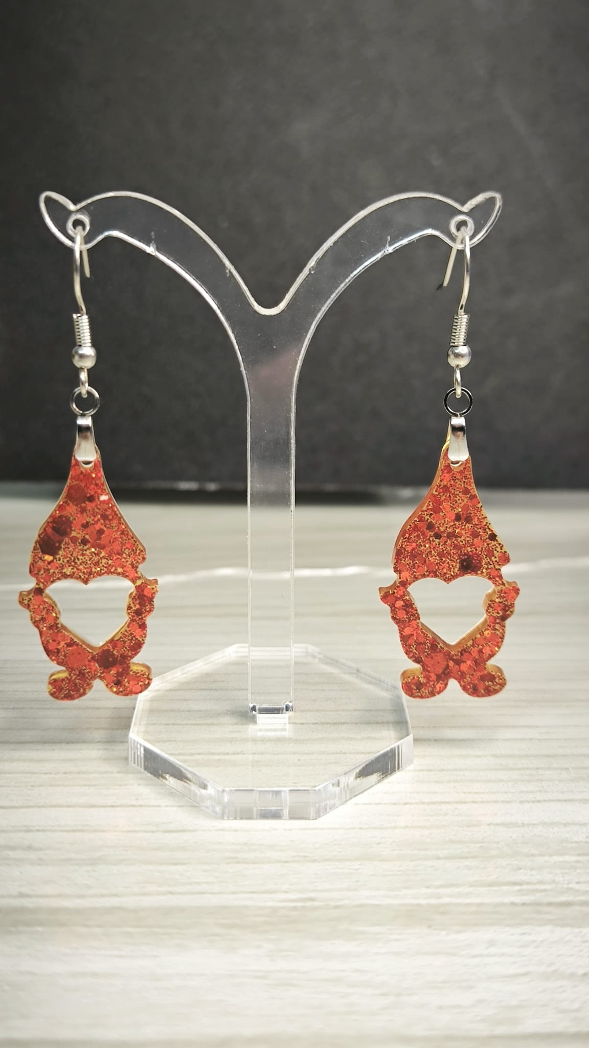 Pendientes de resina · Colección Navidad 🎄✨