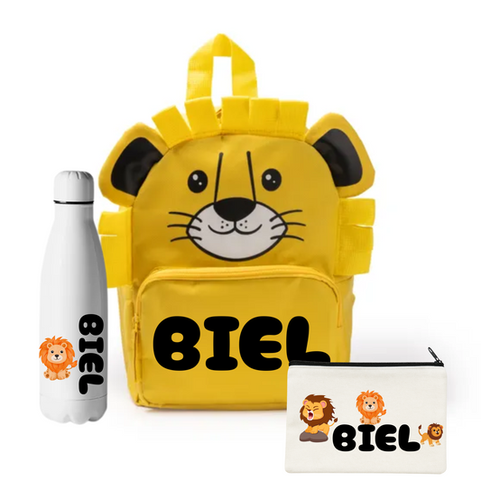 Pack Mochila + estuche + Botella