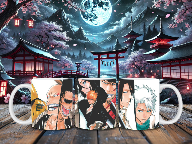 Taza capitanes Bleach