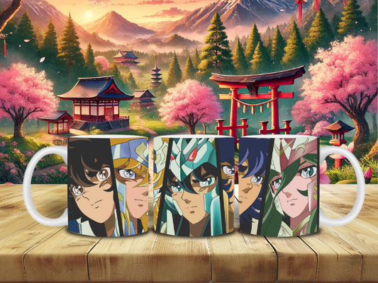 Taza Caballeros del Zodíaco