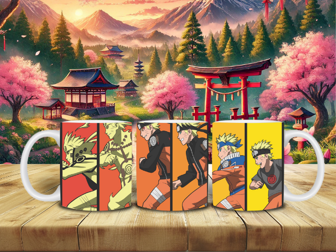 Taza Naruto evolución