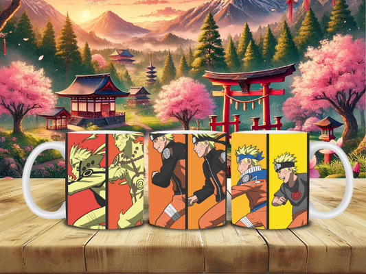Taza Naruto evolución